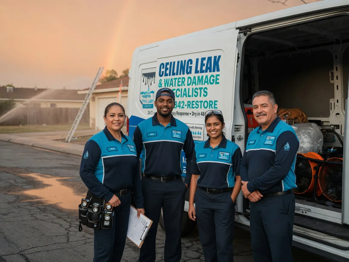 Ceiling Leak Cleanup company in South Gardiner, ME