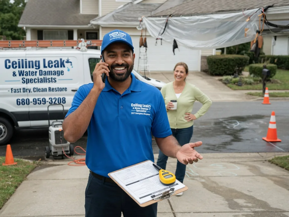 Ceiling Leak Cleanup South Gardiner, ME FAQs